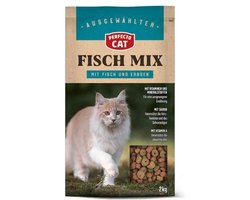 Kattenvoer, droog kattenvoer, vis kattenvoer, 2kg, Perfecto Cat Classic Fisch-Mix