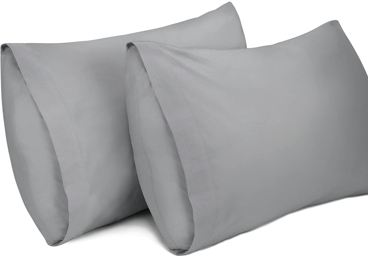 Zachte katoenen kussenslopen - Ademend en comfortabel - set van 2 - 40 x 60 cm