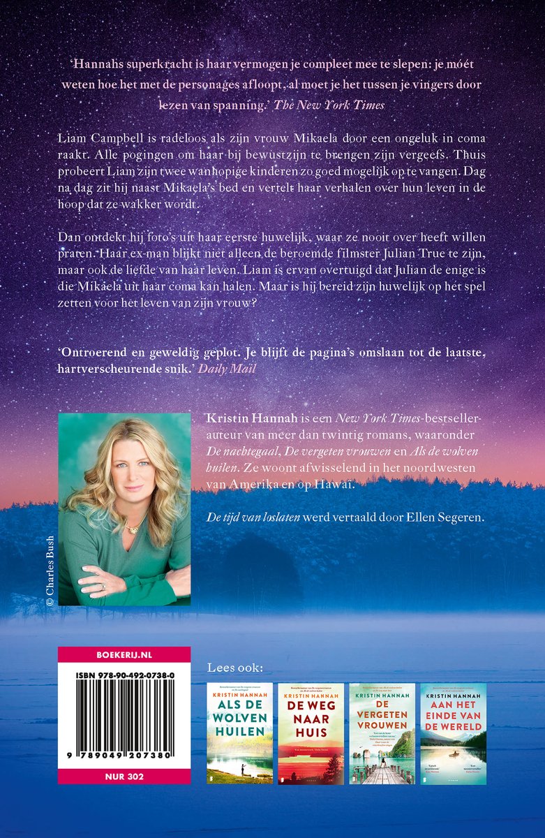 De tijd van loslaten - back cover