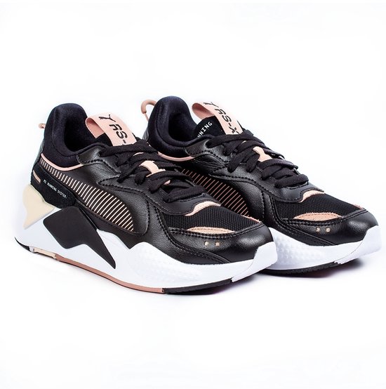 Puma Dames Lage sneakers Rs-x Mono Metal Wn's - Zwart - Maat 39 | bol