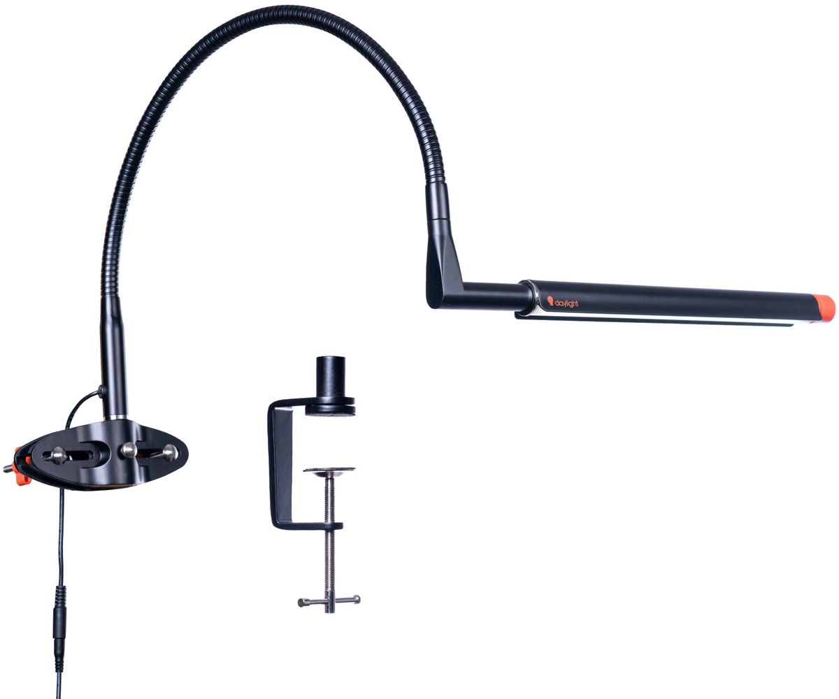 Daylight Techne 2 E36000 - schildersezel lamp dimbare led verlichting- tekenlamp - schilderlamp - daglicht