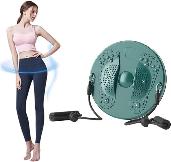Disque De Torsion Taille Avec Cordes Et Plaques Massage Magnétiques