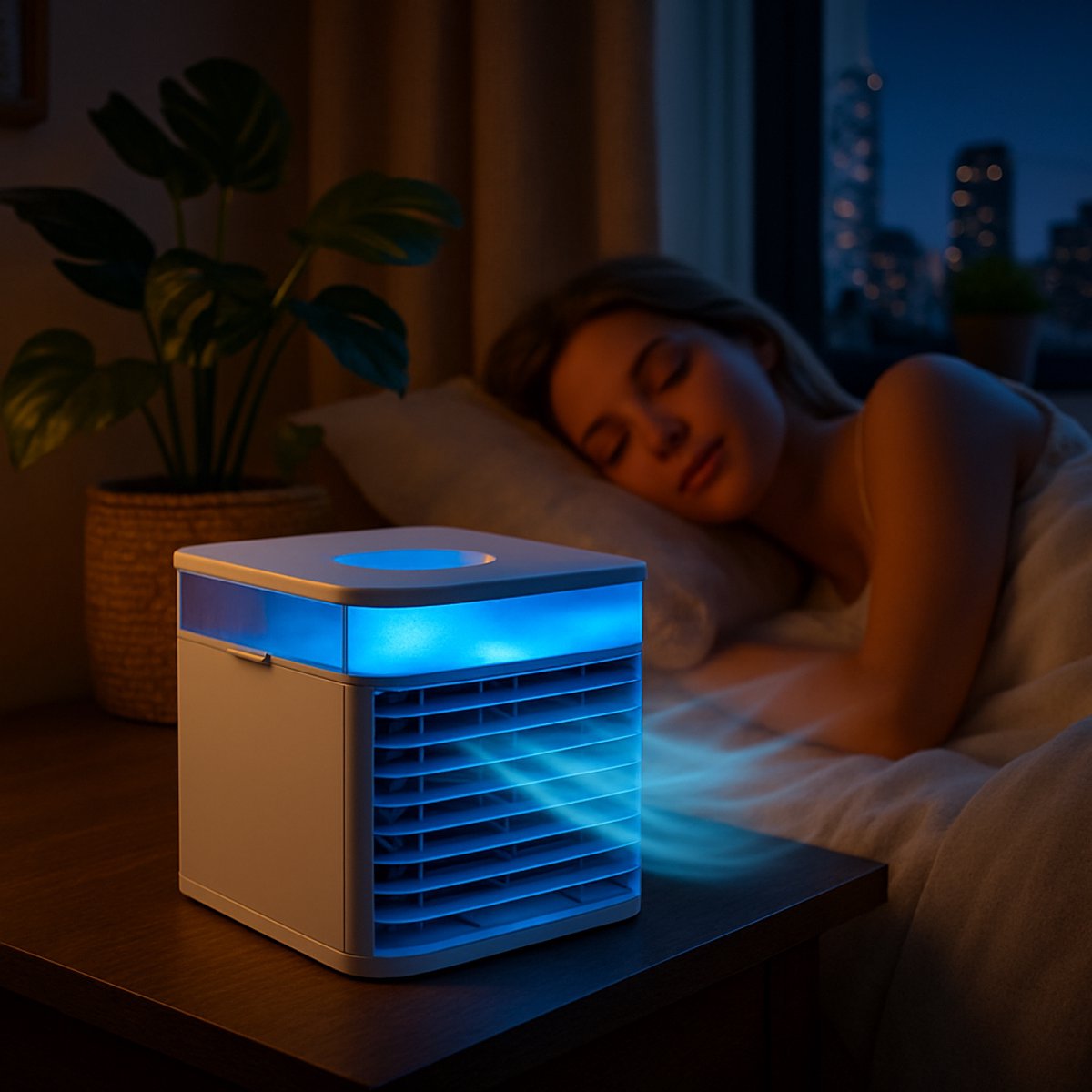 Anluomania Mini Air Conditioner, Portable 600 ml, Mini Air