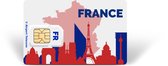 eSIM Frankrijk Unlimited 14 Dagen Data Prepaid Met Snel 4G/5G Internet En Bellen Op Reis In Europa Met Airport Telecom