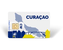 eSIM Curacao 3GB Data Prepaid Met Snel 4G/5G Internet En Bellen Op Reis In Antillen & Carribean Met Airport Telecom