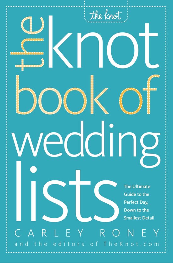 Knot Book Of Wedding Lists - cover