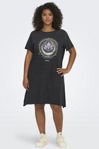 ONLY CARMAKOMA - CARLUCY LIFE SS T-SHIRT DRESS JRS - Dames - Mini jurken