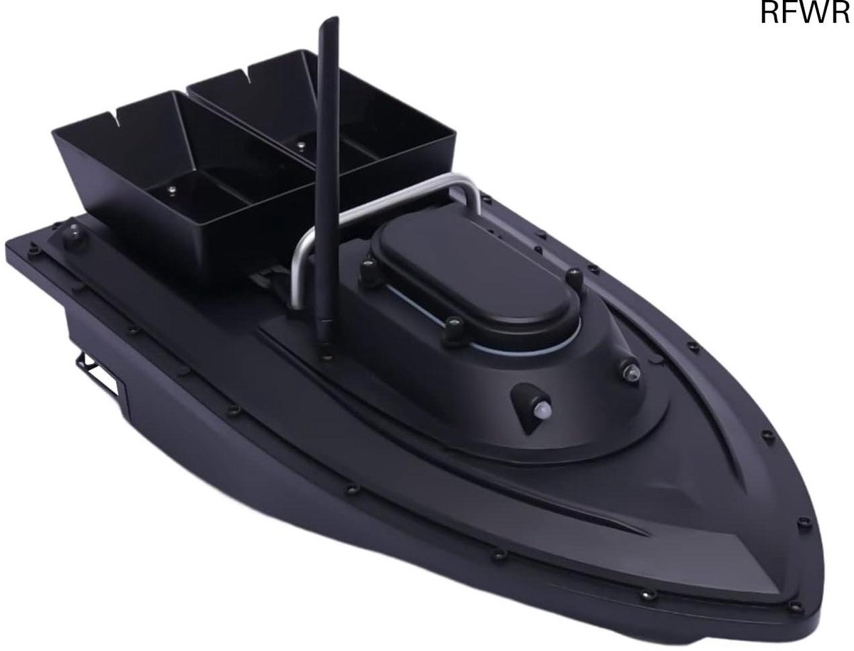 RFWR® Draadloze Voerboot met Afstandsbediening en Twee Motoren voor Aas