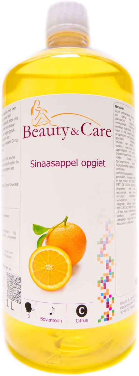 Goedkoopste Beauty & Care - Sinaasappel sauna opgiet - 1 L. new