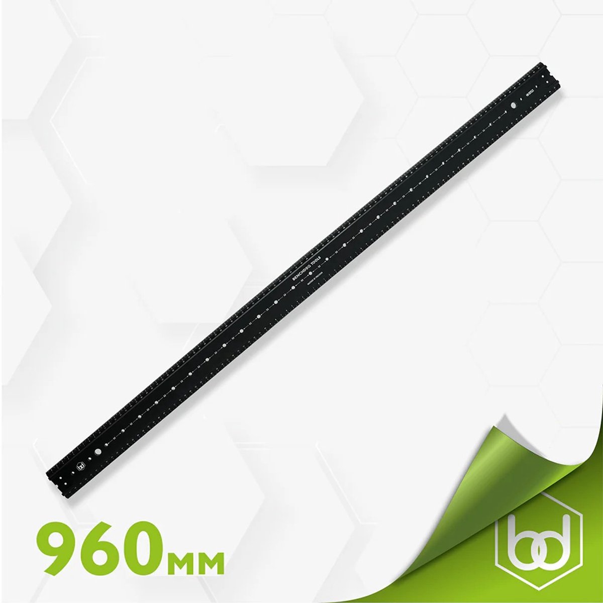 Benchdogs UK MK2 Ruler 960 mm without Wall Mount / MK2 Liniaal 960 mm