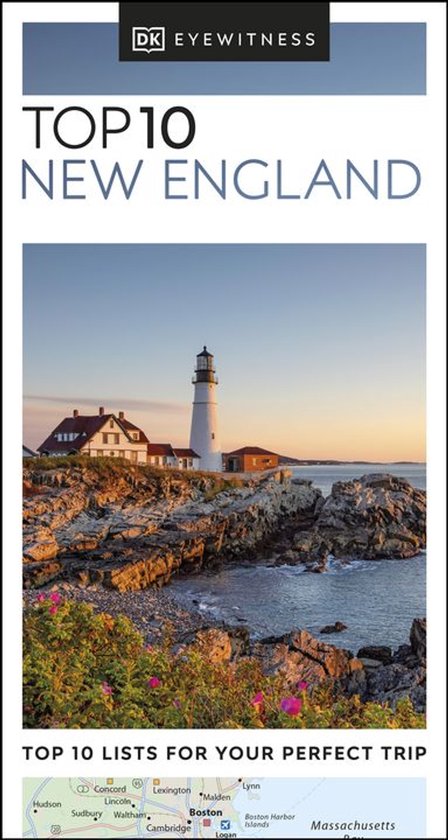 Pocket Travel Guide - DK Top 10 New England - cover
