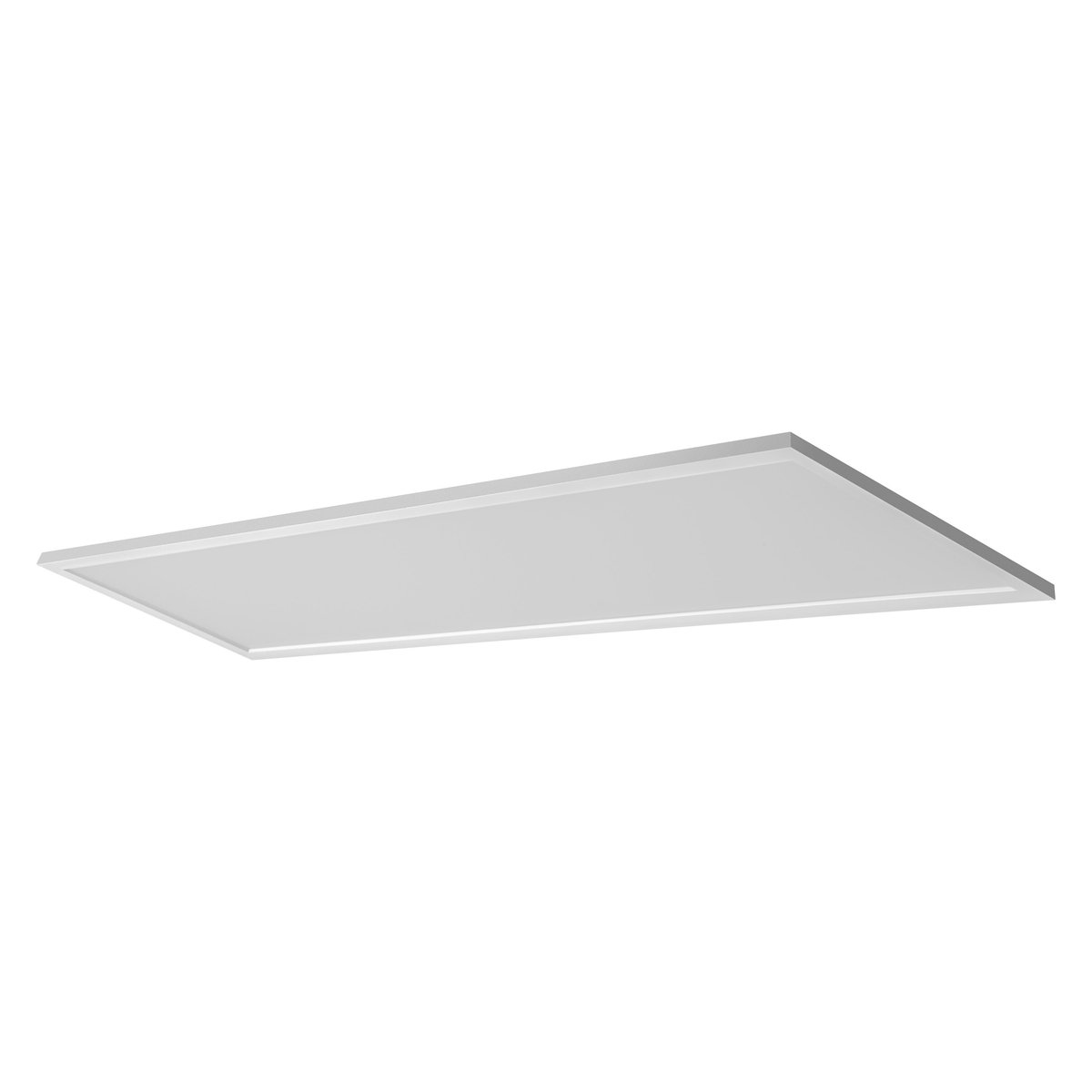 OSRAM Planon Plus plafondlamp in wit met geavanceerde LED-technologie, 36 W, rechthoekige vorm (1200 x 300 mm), neutraal witte lichtkleur bij 4000 K, aluminium behuizing, matte PMMA diffuser