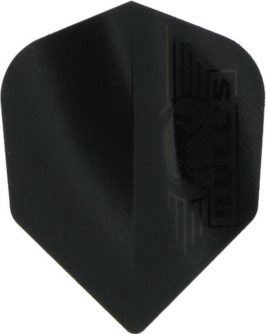 Bull's One00 - Black Plain - Dart Flights van Bull's — afbeelding 2