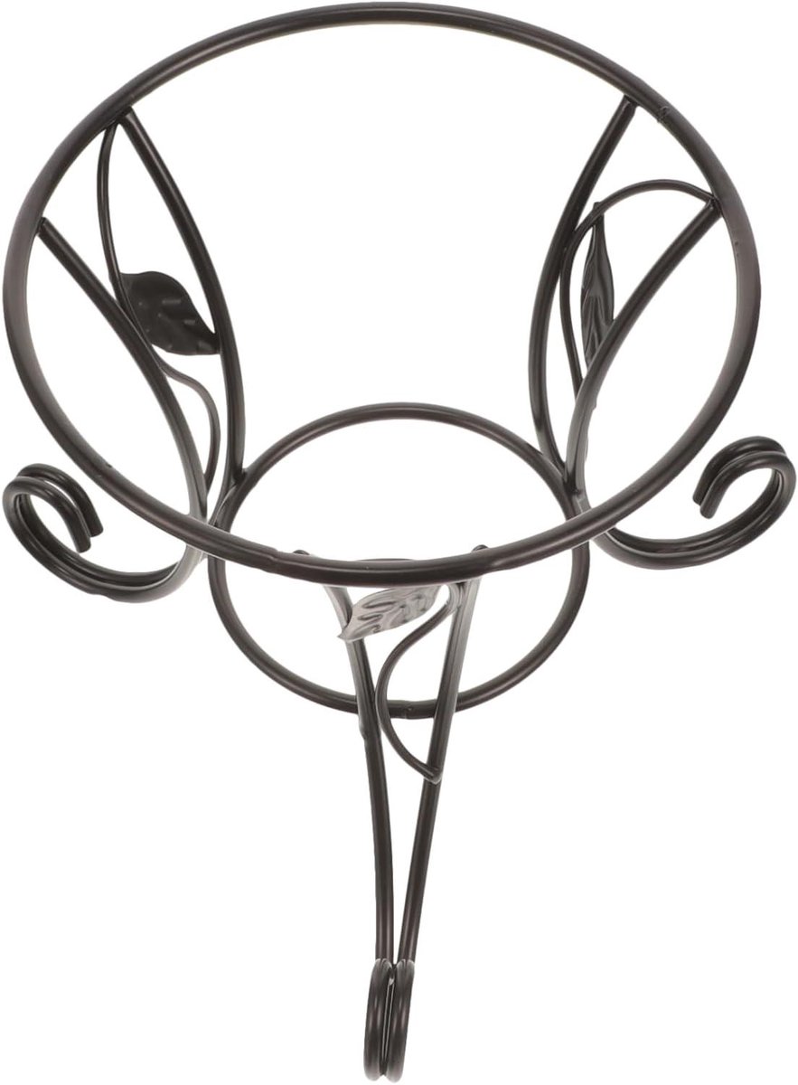 JGS Premium - Metalen Balstandaard voor Kristallen Bollen - Tuindecoratie - Standaard met Beugels - Tentoonstellingsrek - Edelstenen Display Stand - 75 characters