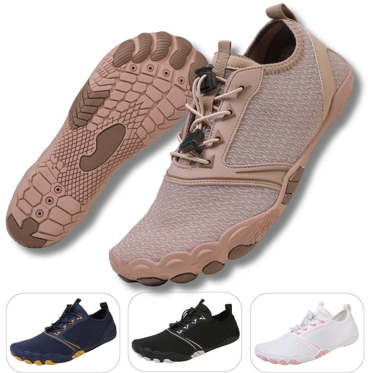 DOTALES - ActiveStep barefoot schoenen Bruin 38