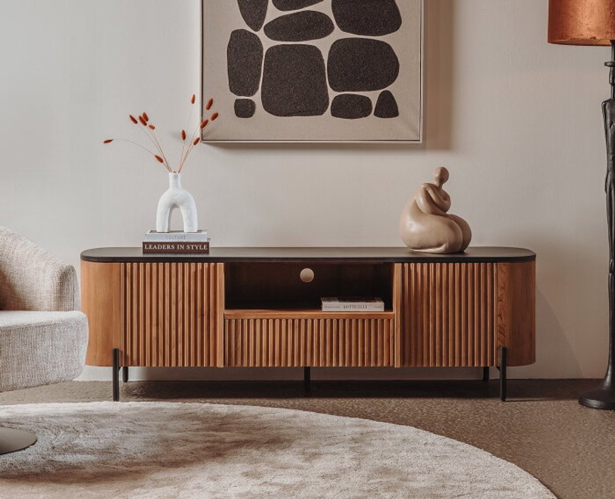 Tower Living Tv meubel Palazzo teakhout 180 cm Naturel