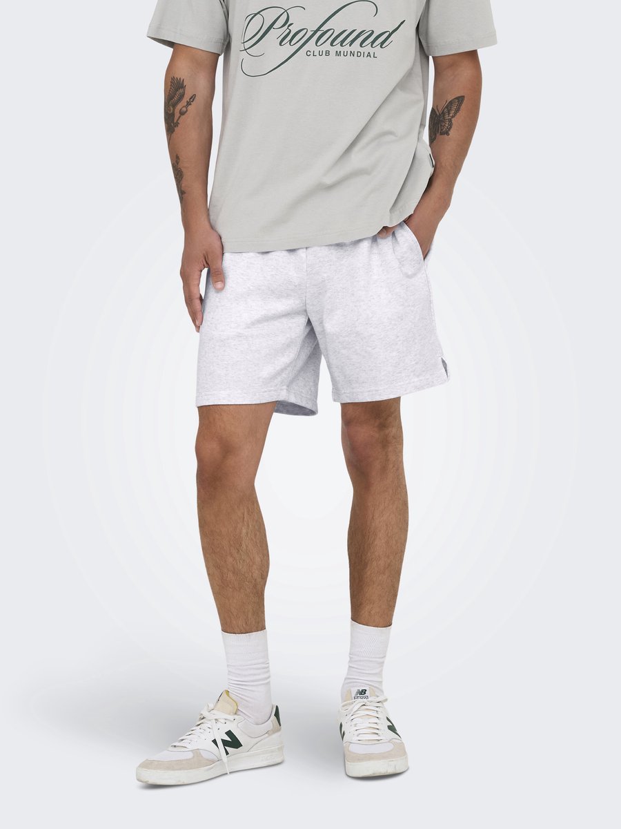 ONLY & SONS- ONSDAVID SHORTS SWEAT - Heren - Broek