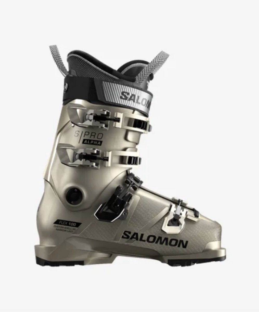 SALOMON S PRO ALPHA 100 W GW Bronze /met-27/27 5 Beige