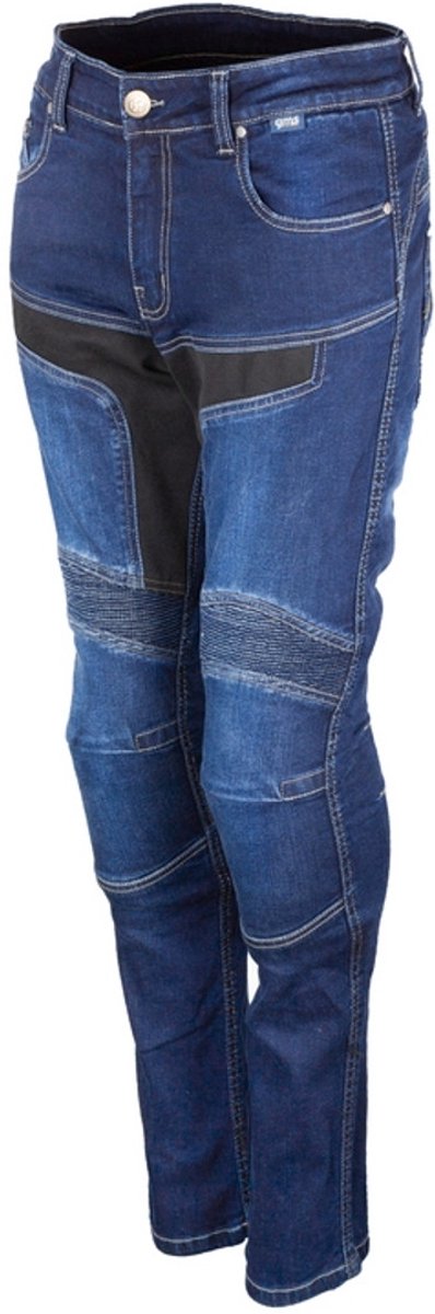 gms Viper Dames Blauwe Motorjeans