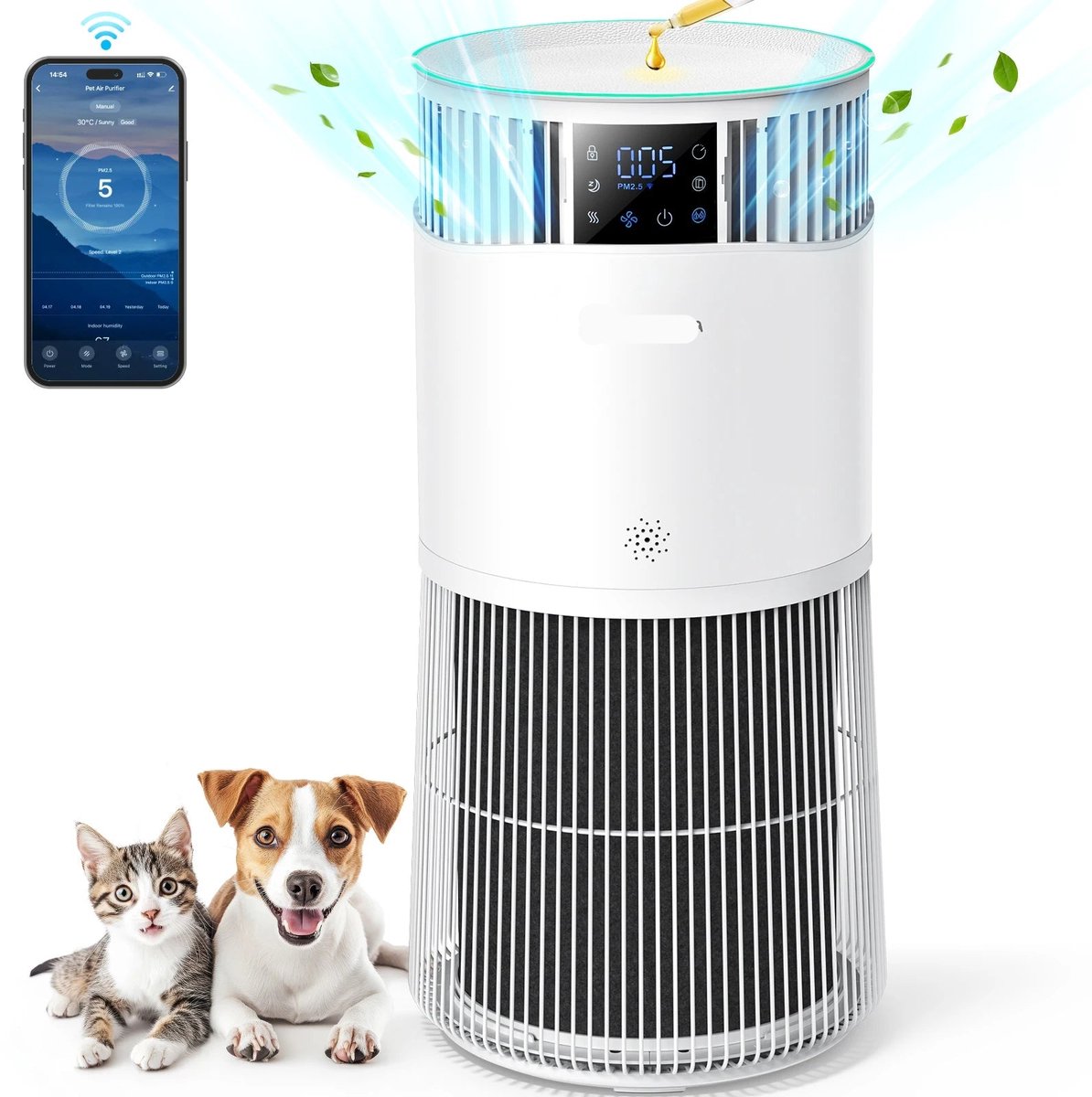 Luchtreiniger PR-450C met H13 HEPA AFPRO filter