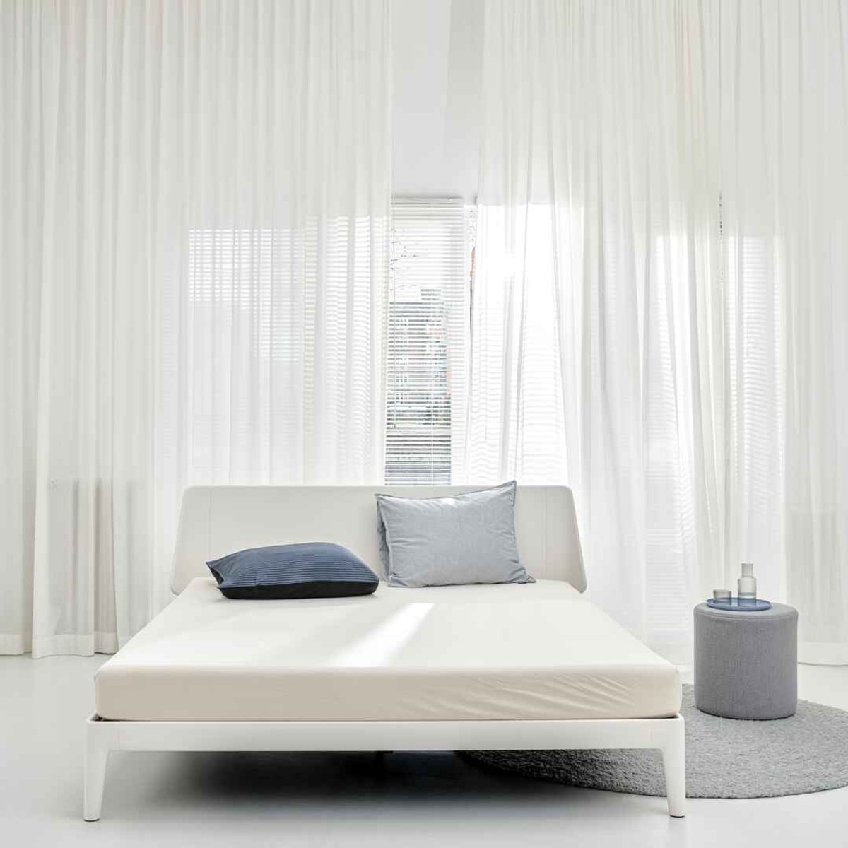 Auping Jersey 235 hoeslaken voor matras - 140/160 x 200/210/220 cm - Gebroken wit - Biologisch katoen thumbnail 6
