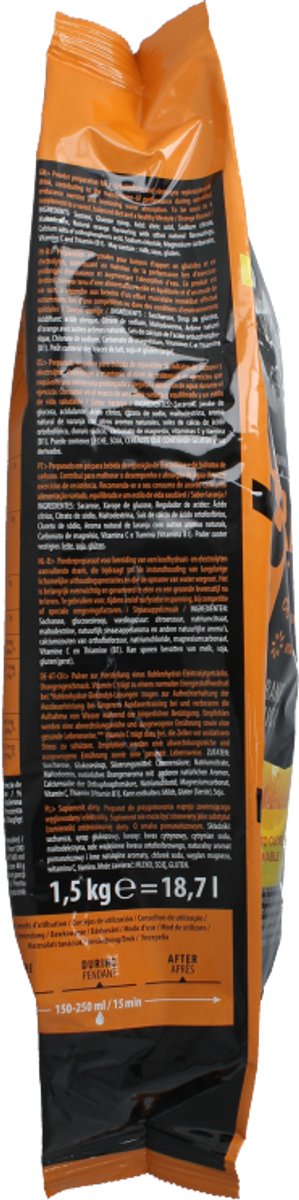 Isostar Energiedranken - Hydrate&Perform - Ecopack - Sinaasappel - 1,5 kg van Merkloos — afbeelding 4
