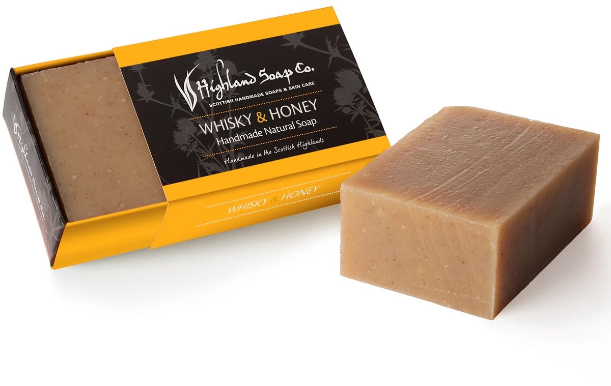 Whisky & Honey – Warm & Zoet - Ambachtelijke Zeep 190g