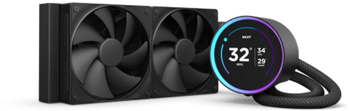 NZXT Kraken Elite 240 V2 black waterkoeling