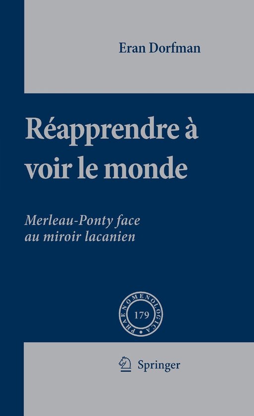 Phaenomenologica179- Réapprendre à voir le monde - cover