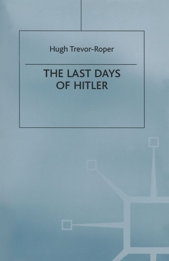 The Last Days of Hitler - cover