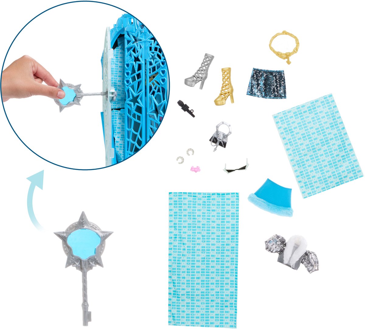 Monster High Skulltimate Secrets Frankie Stein Pop — afbeelding 9