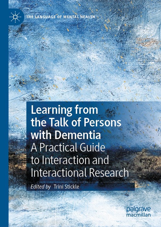 Learning from the Talk of Persons with Dementia - cover