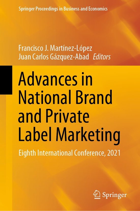 Advances in National Brand and Private Label Marketing - cover