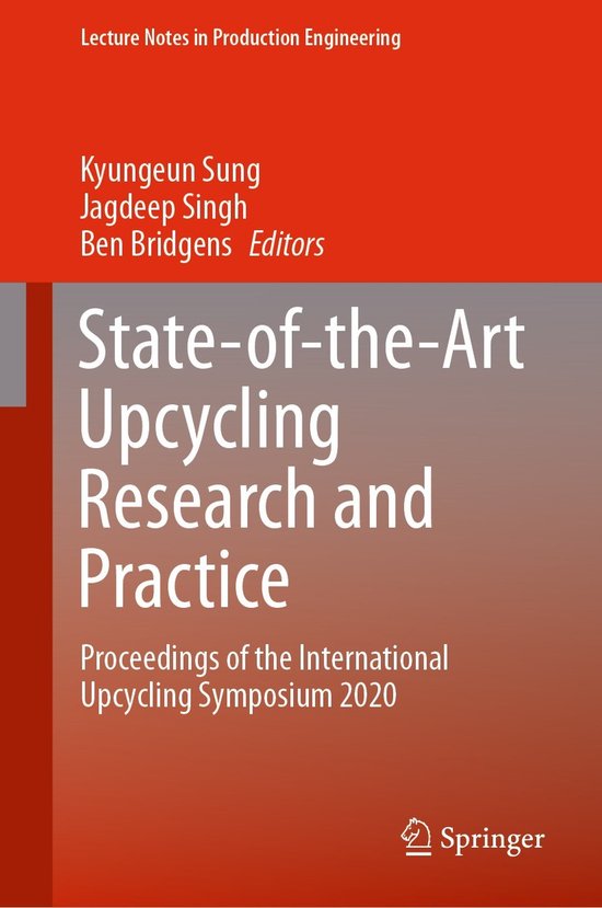 State of the Art Upcycling Research and Practice - cover