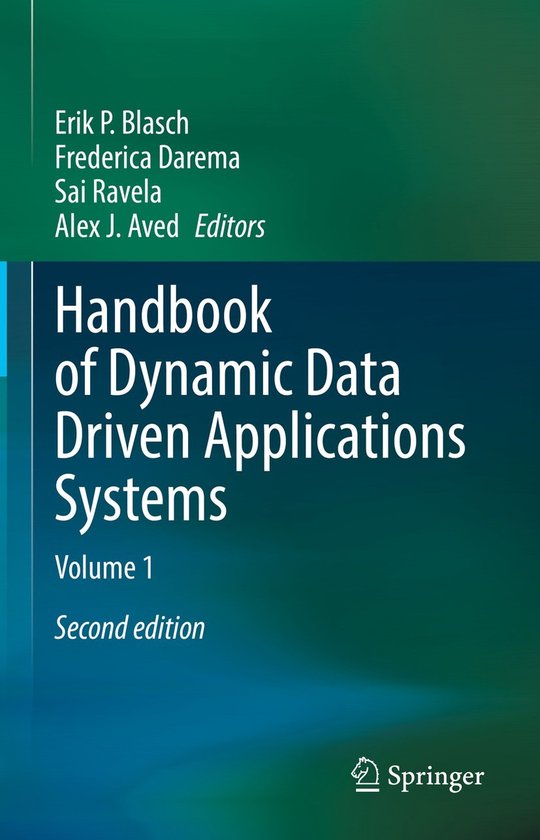 Handbook of Dynamic Data Driven Applications Systems - cover