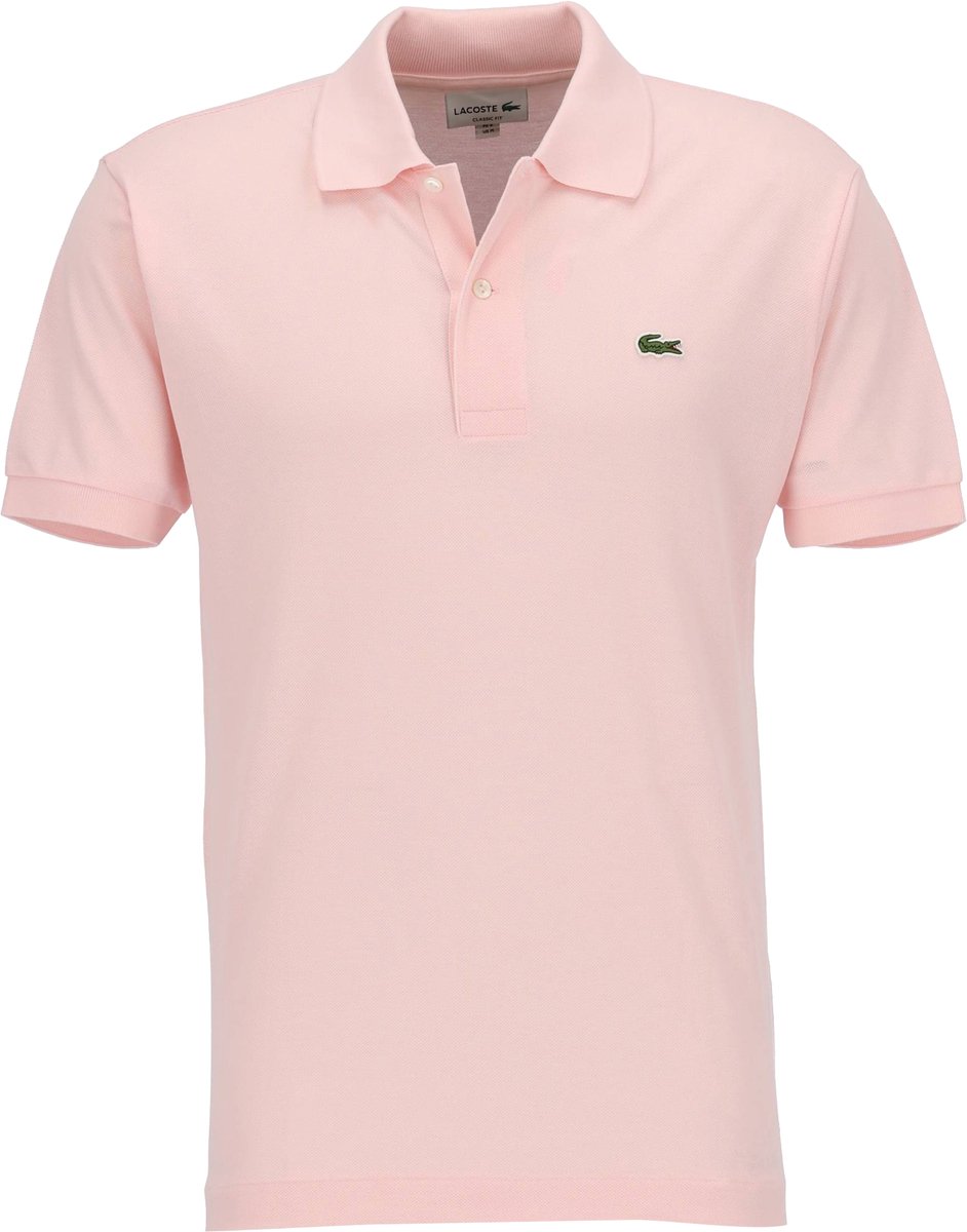 Lacoste Heren Poloshirt Flamingo