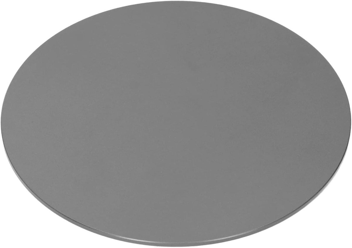 Allecto Plus - Monitor Draaiplateau 360 Graden Draaibare Stand Aluminiumlegering Thuis en Kantoor Gebruik (Zilver)