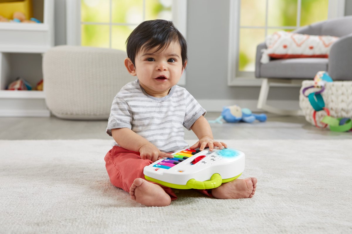 Fisher-Price Leerplezier Grappige Geluiden Light-Up Piano - Baby Speelgoed — afbeelding 4