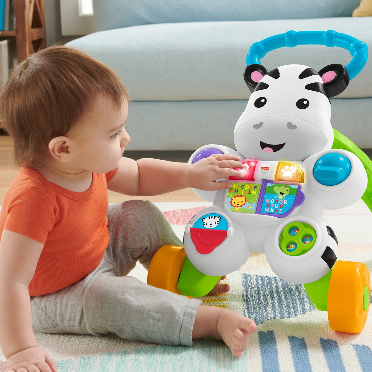 Fisher Price Loop-met-mij Zebra - Franstalig — afbeelding 5