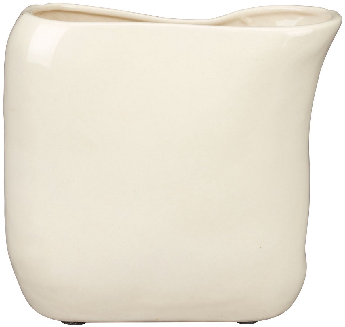 Dutchbone Edna Vaas 18 cm Beige