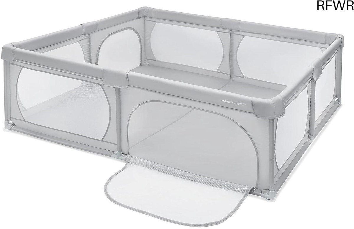 RFWR® Grote Babypen Activiteitencentrum voor Kinderen met Antislipbasis - Waterdicht en Draagbaar - 200 x 180 cm
