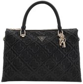 GUESS Sac à main Sac à épaule bandoulière Adelasia Multi Comp Satchel Black Noir