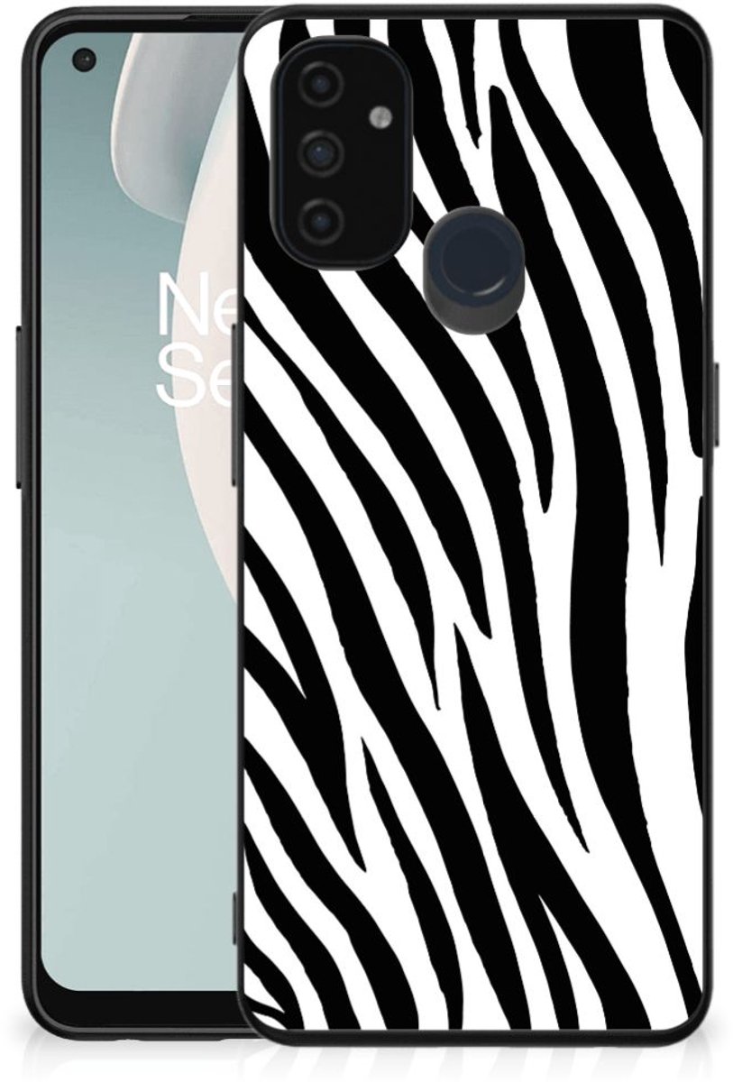 OnePlus Nord N100 Dierenprint Telefoonhoesje Zebra