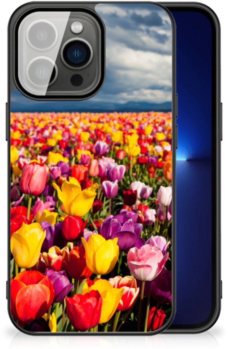 iPhone 13 Pro Bloemen Hoesje Tulpen