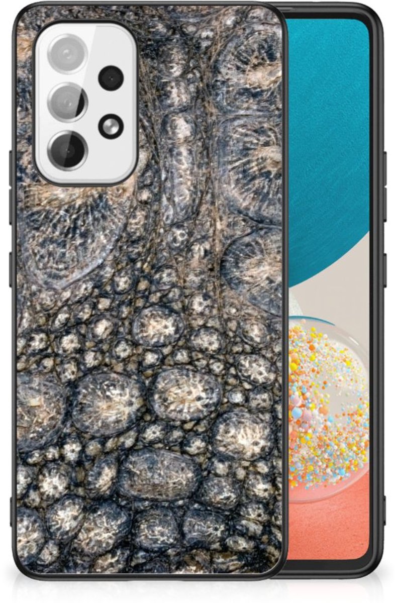 Samsung Galaxy A53 Dierenprint Telefoonhoesje Krokodillenprint