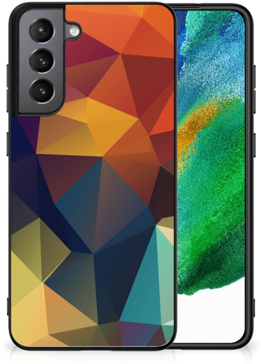 Samsung Galaxy S21FE Backcover Polygon Color
