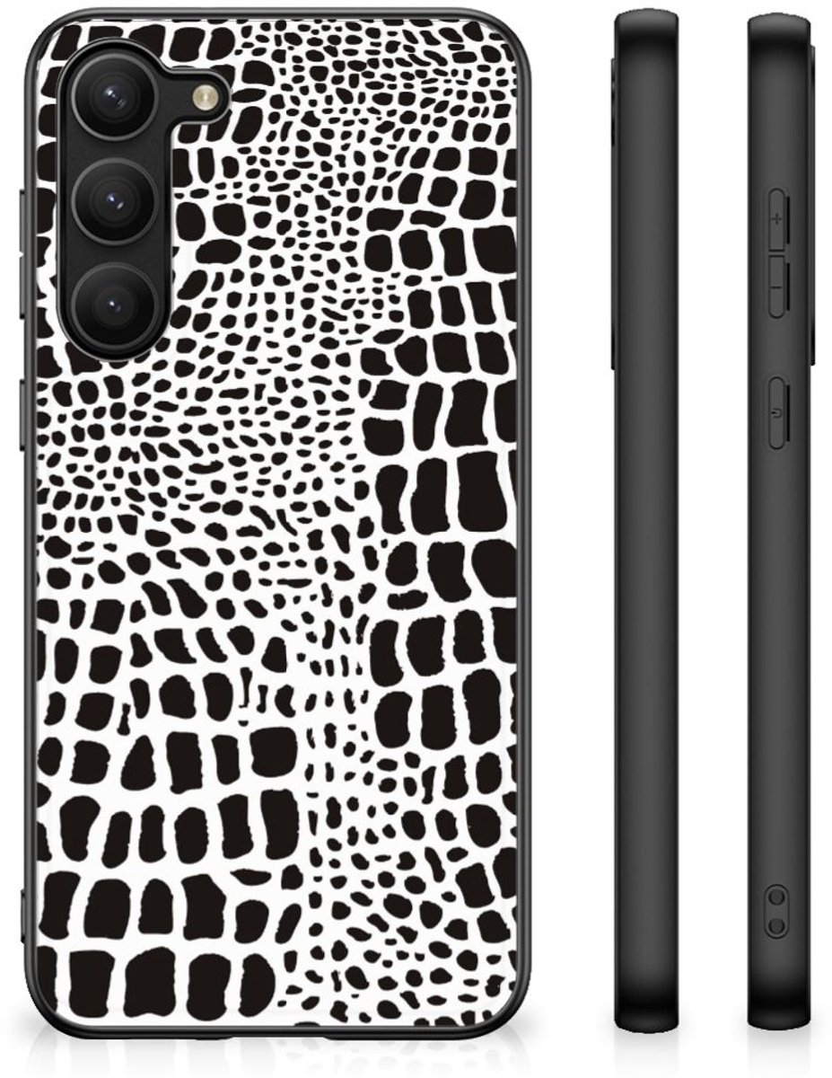 Samsung Galaxy S23 Plus Dierenprint Telefoonhoesje Slangenprint