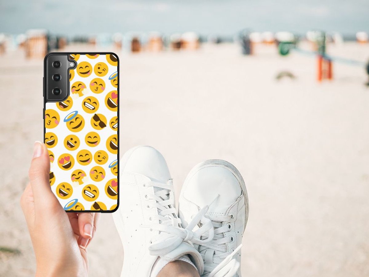 Samsung Galaxy S21 Plus Back Case Emoji