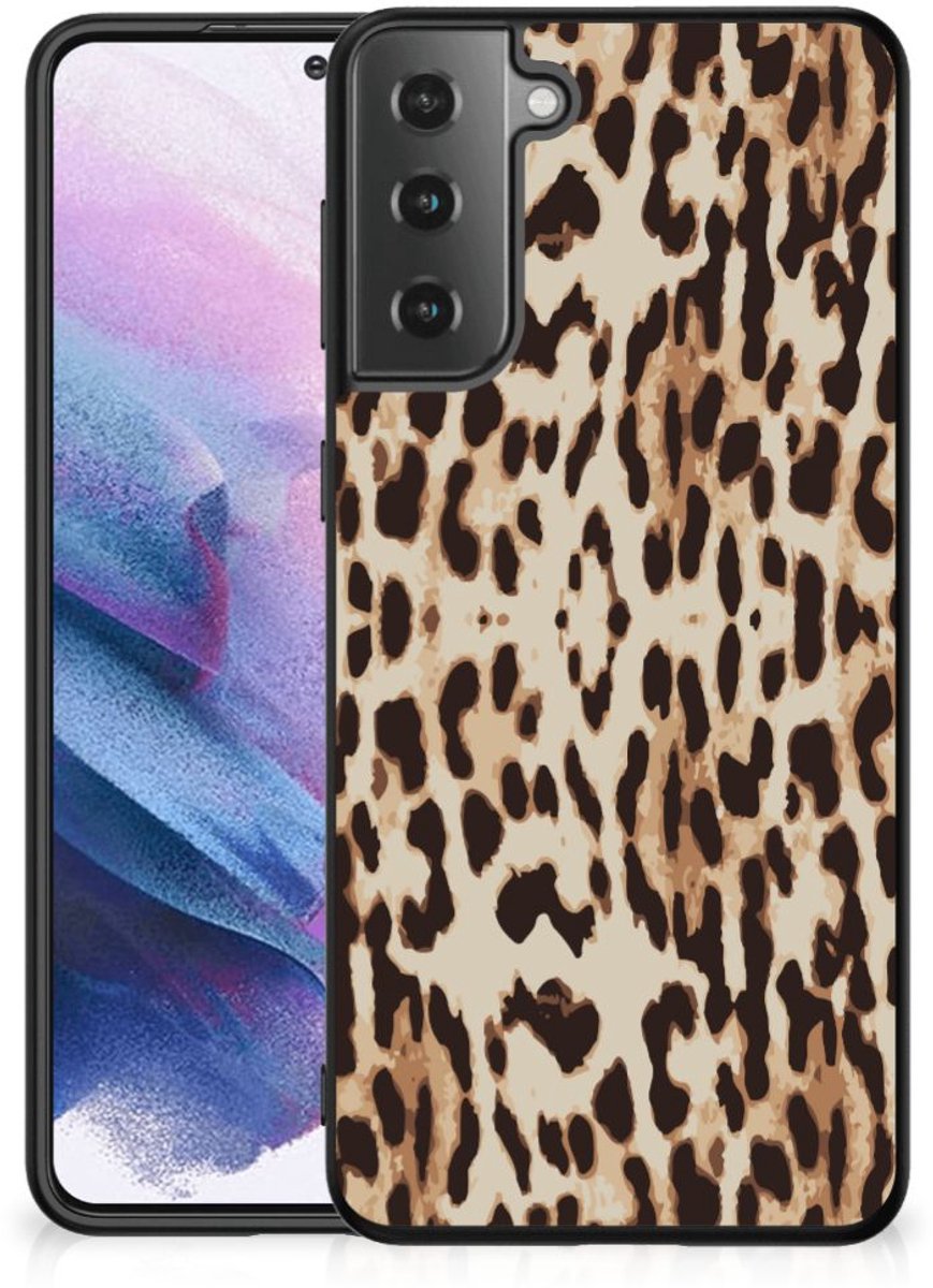 Samsung Galaxy S21 Plus Dierenprint Telefoonhoesje Leopard