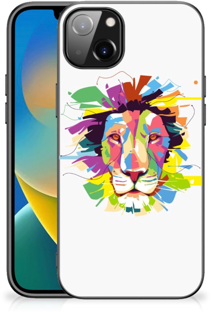 iPhone 14 Plus Hoesje Lion Color